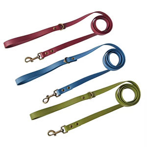 Collier et laisse pour chien personnalisés en PVC imperméable de luxe, nouvelle collection, vente en gros, avec sac à déjections - Product Image 3