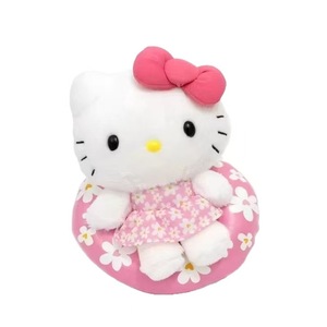 Peluche de Hello Kitty con diseño de Hawái Swing y piel oscura, para mochila y bolso - Product Image 4