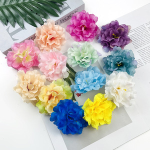 Cabeza de Flor de Peonía Artificial de 8cm de Diámetro para Decoraciones de Boda y Accesorios de Bricolaje - Product Image 1