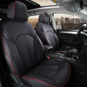 <span class=keywords><strong>Coprisedili</strong></span> in Pelle su Misura per Tutte le Stagioni, Copertura Completa per 5 Posti, per <span class=keywords><strong>Audi</strong></span> A6 A4 Q5 Q3 <span class=keywords><strong>A3</strong></span> A7 Q7, Upgrade Interni - Product Image 3