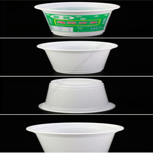 Vente en gros de gobelets en plastique transparent jetables personnalisés avec logo imprimé, avec couvercle, pour boissons froides, bière, café - Product Image 3