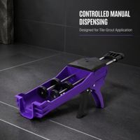 Pistolet de distribution manuel pour adhésif époxy, outil d'application de cartouche, capacité personnalisable OEM pour la construction