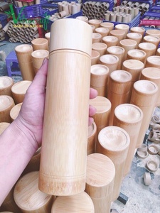 Vacuum Bamboo Bottle, Vacuum Bottle Made of Bamboo - Product Image 2