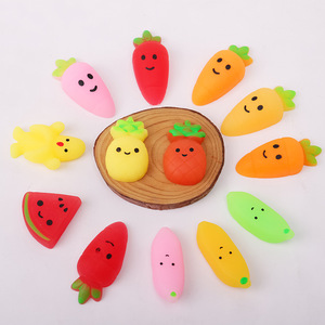 Jouets fantaisie Mochi Squishy Fruits Animaux Kawaii pour enfants, petits jouets anti-stress, jouets sensoriels fantaisie Fruits Animaux Squishies - Product Image 6