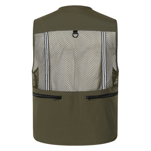 Reflector Net Multi Pocket Chaleco de pesca Chaleco de fotografía - Product Image 2