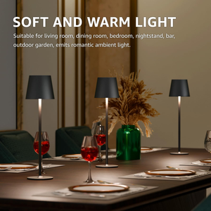 IP54 Desk Lamp Manufacturers Wholesales Decorative <b>Led</b> Cordless <b>Table</b> Lamp Oem &amp Odm 38CM Aluminum Contemporary Convenient - Product Image 3