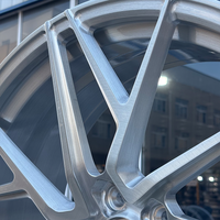 Jantes monobloc forgées 18 19 20 pouces 5x112 5x120 en alliage d'aluminium brossé et poli pour M3 M4 M5 M8 C63 E63 S63 RS4