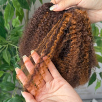 Offre Spéciale : Extensions de Cheveux en Fibre Douce à Tresser, 7 Paquets, Mélange de Trois Couleurs avec Nuancier P4-30 #
