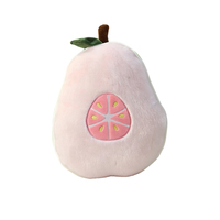 Coussin en peluche citron personnalisé en gros, adorable animal en peluche fruit, jouet doux et câlin, cadeaux pour enfants, décoration intérieure