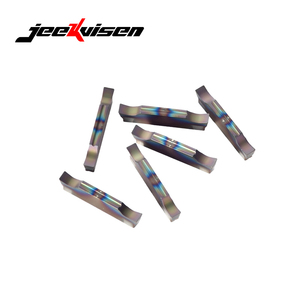 JEEKVISEN MGGN200-JM JS115P Plaquette de tournage CNC en carbure cémenté de haute qualité avec revêtement PVD pour rainurage - Product Image 1