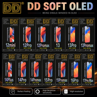 Écran de téléphone portable DD pour 16/16plus/16pro/16pro Max/16E, écran OLED flexible, IC mobile, original, 100 % testé et fonctionnel, vente au détail