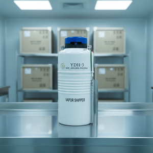 กล่องเก็บความเย็นแบบแห้ง 3 ลิตร รุ่น YDH-3 ทำจากอะลูมิเนียม สำหรับการขนส่งทางอากาศ น้ำหนักเบาและทนทานต่ออุณหภูมิต่ำมาก - Product Image 3