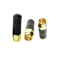 Mini antenne 2,4 GHz 2dBi RP-SMA mâle pour routeur WiFi - Petite antenne avec connecteur SMA omnidirectionnelle