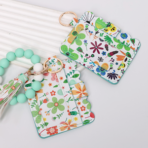 Portacarte in Pelle Personalizzato con Laccetto da Polso, Portachiavi Senza Mani, Portafoglio per Insegnanti/Infermieri, Porta Badge ID Personalizzato, Regalo Portatile - Product Image 4