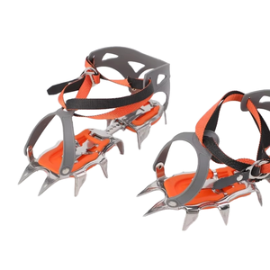 Crampons de Glace Pliables YAMA en TPU et Acier Inoxydable à 12 Dents, Taille Ajustable, Imperméables, pour la Randonnée en Extérieur Toutes Saisons - Product Image 2