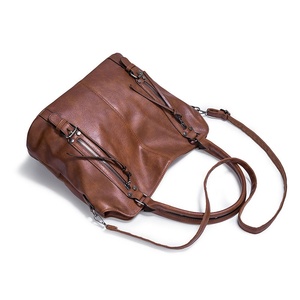 Nuevo Conjunto de Bolsos Tote de Gran Capacidad para Mujer, con Cierre de Cremallera de PU, Bolso Bandolera - Product Image 5