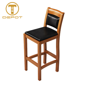 Chaise de salle à manger en bois massif légère, facile à déplacer, chaise en bois portable pour la maison, la cuisine, le restaurant - Product Image 1