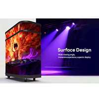 Pantalla LED a Todo Color HD P2.5 para Interiores, Mostrador de Recepción, Centro Comercial y Bar, Señalización Publicitaria Creativa