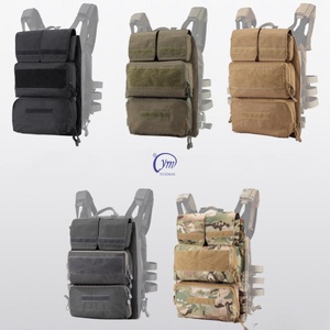 Sac de transport tactique robuste à fermeture éclair, grande capacité, imperméable, modulaire, camouflage, pour gilet <span class=keywords><strong>porte</strong></span>-plaques Molle - Product Image 2