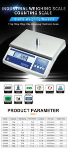 XINGYUN XY20MB <span class=keywords><strong>Digital</strong></span> waage 21kg 0,1g Hochgenaue Plattform balance Anpassbare Waage Bank - Product Image 2