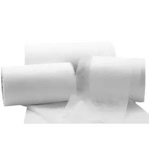 Hygiene Products Raw Materials Wholesale PP/Polyster Spunbond Nonwoven Fabric for Diaper Production