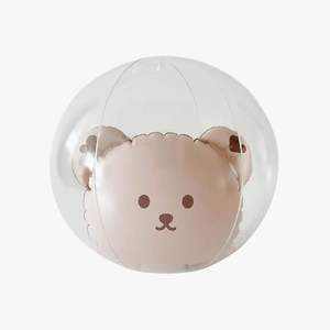 Pallone da Spiaggia Trasparente a Forma di Orsetto Personalizzato, Giocattolo per Bambini a Doppio Strato, Pallone Animale Cartoon <span class=keywords><strong>Ball</strong></span>-in-<span class=keywords><strong>Ball</strong></span> - Product Image 1