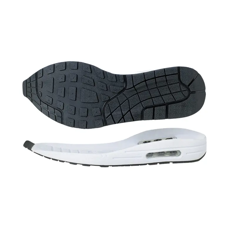 2021 nueva moda Zapatillas de deporte fondo de EVA cojín de aire suelas Aig bolsa TPu deporte amortiguación zapatos suela