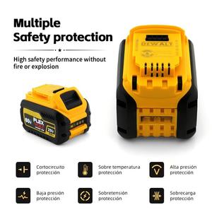 Batería DeWalt de 9.0Ah 20V/60V <span class=keywords><strong>con</strong></span> Indicador <span class=keywords><strong>LED</strong></span>, Totalmente Compatible <span class=keywords><strong>con</strong></span> Herramientas Eléctricas Inalámbricas DCB609, en Existencia para Envío Inmediato - Product Image 4
