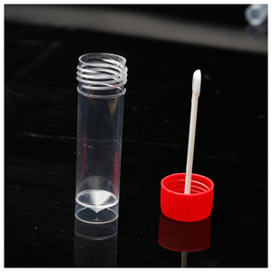 Uriki Sample Cup 15Ml With Screw Cap For Urine <b>Stool</b> Collection Disposable Medical Grade <b>Plastic</b> Container - Product Image 5