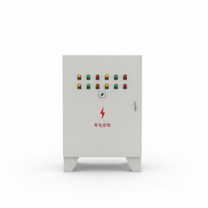 Boîte de distribution d'alimentation <span class=keywords><strong>Limex</strong></span> en acier laminé à froid IP30 à 6 prises 220V, étanche, pour usage extérieur sur chantier, courant 30A, avec verrouillage métallique - Product Image 1