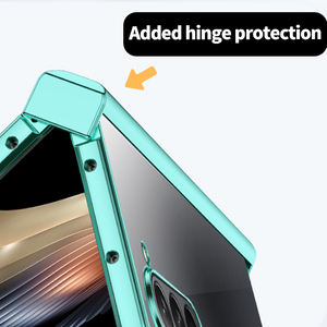 <span class=keywords><strong>Coque</strong></span> de téléphone transparente anti-chute pour Samsung <span class=keywords><strong>Z</strong></span> <span class=keywords><strong>Fold</strong></span> 6 Slim Thin Shell Clear Electroplated Phone Case pour Samsung <span class=keywords><strong>Z</strong></span> <span class=keywords><strong>Fold</strong></span> 5 4 <span class=keywords><strong>3</strong></span> - Product Image 3