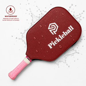 Housse de protection universelle pour raquette de pickleball en polyester nid d'abeille avec logo personnalisé, accessoires de sport pour adultes - Product Image 6