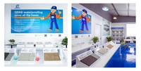 WP1349 Piso Ladrillo PVC Esponja Suelo Azulejo Autoadhesivo Nuevo Super Hidrofóbico Nano Repelente al Agua