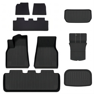 Tappetino speciale per auto TPE impermeabile per tutte le stagioni per Tesla <span class=keywords><strong>MODEL3</strong></span> - Product Image 5