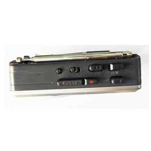 Vintage Factory Auto Reverse Cassette Recorder AM FM Radio Tape Player Built In <b>Speaker</b> Portable Nostalgic Retro Music Player - Product Image 5
