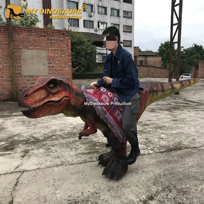 R film Prop yürüyüş gerçekçi animatronic dinozor kostüm
