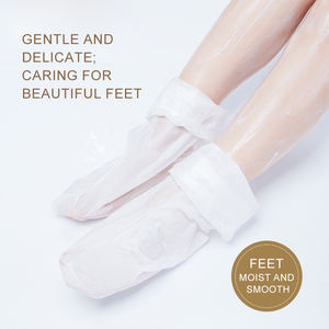 フットケア カスタマイズ ビタミンC 角質除去フットマスク かかとケア 鎮静 深層保湿 ヤギ乳フットマスク - Product Image 4