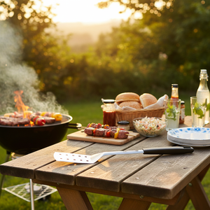 Scatola di 24 XL 46cm spatola forata utensili per BBQ - Product Image 3
