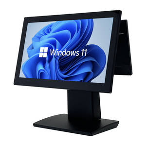 Caisse enregistreuse tout-en-un Jesen à double écran, terminal de point de vente tactile 15,6 pouces sous <span class=keywords><strong>Windows</strong></span> 10 pour système de point de vente de centre commercial - Product Image 6
