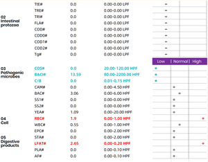 DX-A1 tất cả-trong-một thú y thiết bị chẩn đoán máu nước tiểu Phân Analyzer với tế bào đếm viêm giám sát CRP - Product Image 5