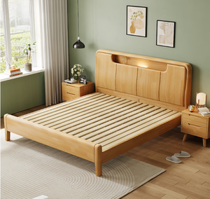 <span class=keywords><strong>Cama</strong></span> Doble de Madera Sólida de Lujo en Oferta, Tamaño King, con <span class=keywords><strong>Cajones</strong></span> de Almacenamiento, Muebles de Dormitorio Modernos Multifuncionales de Madera para Apartamentos - Product Image 6