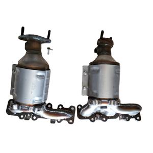 Convertisseur catalytique de haute qualité de pièces d'auto de bon prix d'usine avec le substrat en céramique collecteur pour Ford Explorer 3.5T - Product Image 1