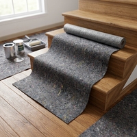 Tissu non tissé uni écologique, respirant, imperméable, anti-déchirure, résistant au rétrécissement, avec motif en polaire collé
