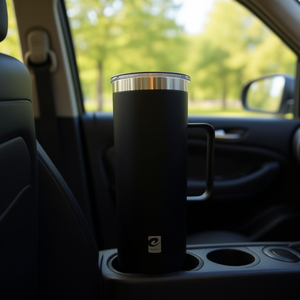 Vaso Térmico de Acero Inoxidable Elera de 550 ml con Asa, Taza de Viaje para Auto - Product Image 3