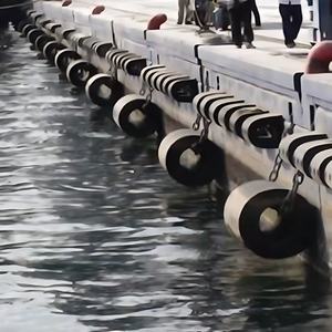 Defensa Marina de Goma Sólida, Cilíndrica, Rectangular, Trapezoidal, de Pared Gruesa, Resistente al Desgaste, Fácil de Instalar, con Certificación CCS - Product Image 6