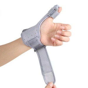 Médico elástico ajustável dedo apoio polegar estabilizador artrite pulso tendinite polegar tala - Product Image 5