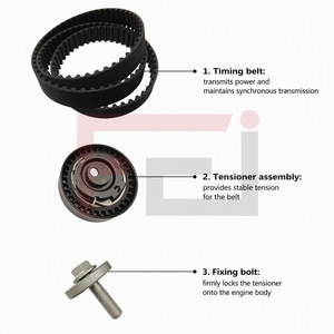 Nouveau kit de courroie de distribution compatible FEI / 1.4/1.6, numéros de moteur KTB794/K015662XS/130C17480R, garantie de 12 mois - Product Image 1