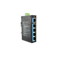 Commutateur industriel intelligent 5 ports 10G Gigabit IP40 sans ventilateur -40~+80 ℃