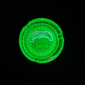 <span class=keywords><strong>Cendrier</strong></span> rond en verre personnalisé <span class=keywords><strong>Bob</strong></span> <span class=keywords><strong>Marley</strong></span>, logo lumineux dans le noir, pour fumer des cigares - Product Image 1