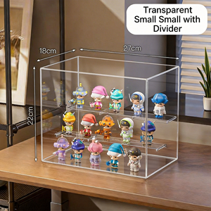 Caja de Almacenamiento Transparente a Prueba de Polvo, Moderna y Ecológica, para Figuras de Juguete y Cajas Sorpresa, Venta al Por Mayor - Product Image 6